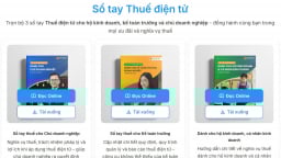 Sổ tay điện tử hỗ trợ người nộp thuế: AI tương tác như thế nào?