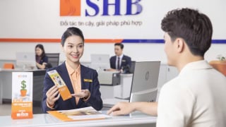 Lãi ròng quý II của SHB tăng gần 60%