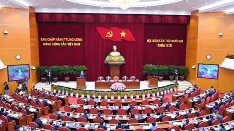 Bế mạc Hội nghị lần thứ 12 Ban Chấp hành Trung ương Đảng khóa XIII
