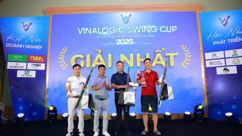 Hơn 150 golfer hội tụ tại VINALOGIC SWING CUP 2025
