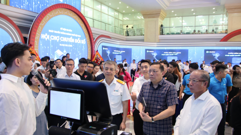 Lần đầu tiên ngành Thuế tổ chức Hội chợ Chuyển đổi số: Người nộp thuế được hỗ trợ tối đa