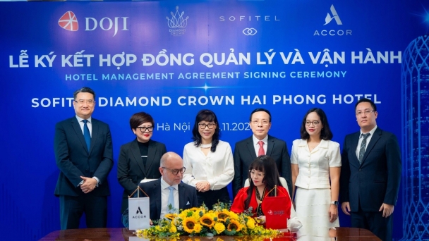 Tập đoàn DOJI đưa thương hiệu đẳng cấp quốc tế Sofitel đến Hải Phòng