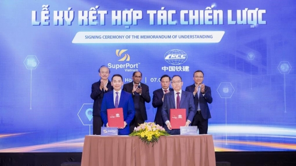 VietNam Superport cùng các đối tác chiến lược hợp tác phát triển hạ tầng logistics đường sắt 