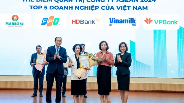 VPBank lọt Top 5 Doanh nghiệp có kết quả đánh giá ACGS cao nhất Việt Nam 