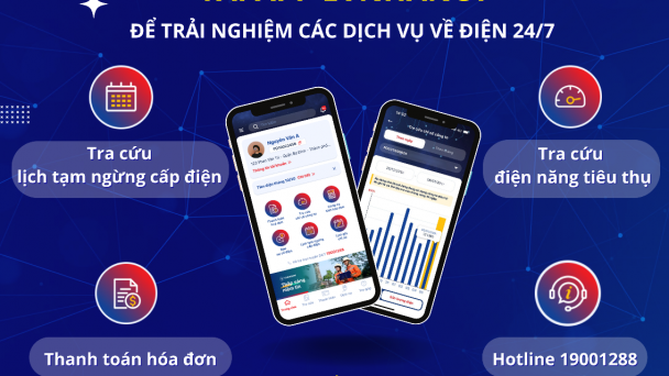 Quản lý điện hiệu quả qua App EVNHANOI