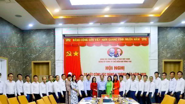 Đảng bộ PV GAS VUNG TAU hoàn thành xuất sắc công tác 6 tháng đầu năm 2025