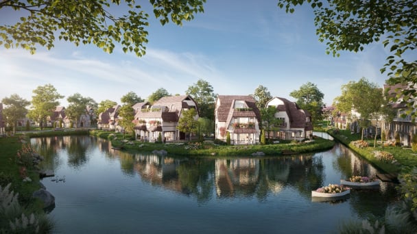 Ecopark nâng cấp dòng sản phẩm signature tại Đảo Châu Âu- Eco Central Park