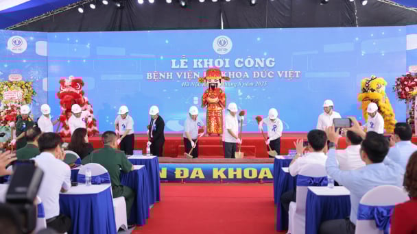 Bệnh viện Đa khoa Đức Việt chính thức khởi công - Dấu ấn mới cho y tế Hà Nội