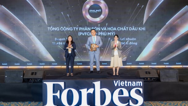 Phú Mỹ - PVFCCo xuất sắc đạt danh hiệu kép Top 50 công ty niêm yết tốt nhất và Top 25 Thương hiệu dẫn đầu Việt Nam năm 2025 