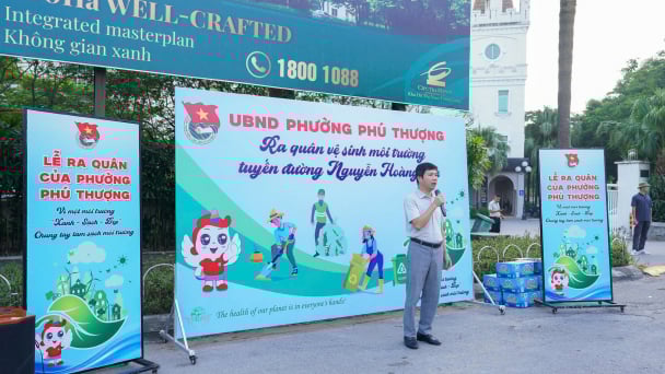 Ciputra Hanoi đồng hành vì môi trường xanh