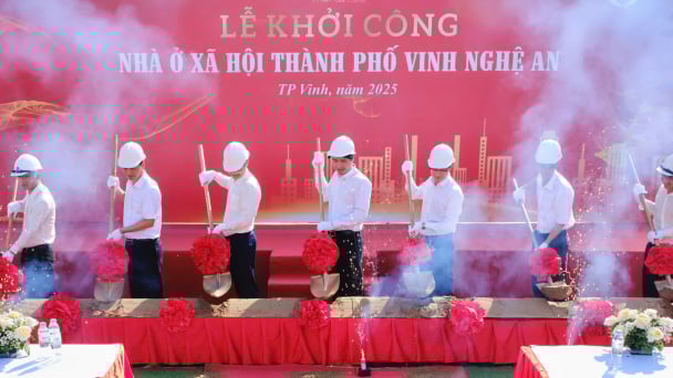 VIASG động thổ dự án nhà ở xã hội tại Nghệ An