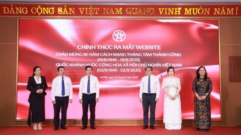 Hà Nội ra mắt nền tảng số 'A80 - Tự hào Việt Nam'