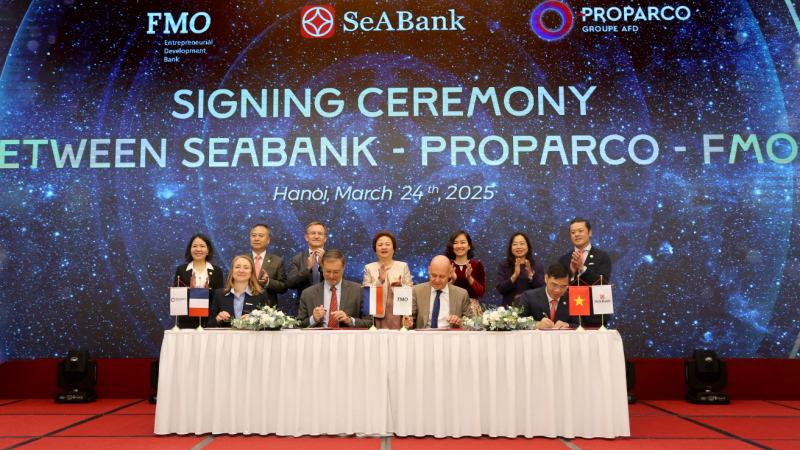 Hai tổ chức tài chính thuộc chính phủ Pháp và Hà Lan đầu tư 80 triệu USD cho SeABank