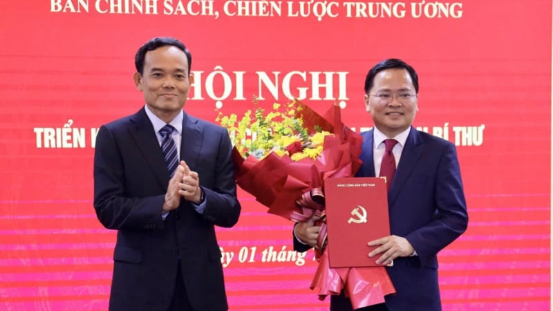 Ông Nguyễn Anh Tuấn, Nguyễn Đức Hiển làm Phó trưởng Ban Chính sách, chiến lược Trung ương