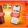 MSB tặng thêm 80.000 VNĐ cho người dân liên kết tài khoản nhận an sinh xã hội nhân dịp 2/9