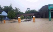 Quảng Nam: Lũ vẫn đang cao, hồ Phú Ninh buộc phải xả lũ 275m3/s