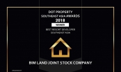 BIM LAND được vinh danh nhà phát triển bất động sản nghỉ dưỡng tốt nhất Đông Nam Á 2018