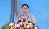 Thủ tướng phát lệnh khởi công cầu Đại Ngãi gần 8.000 tỷ nối 2 tỉnh Trà Vinh - Sóc Trăng