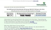 Website Vietcombank bị hack, hiển thị hai câu thơ chế