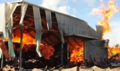 Quảng Bình: Cháy lớn tại kho chứa gỗ của doanh nghiệp, thiệt hại hàng chục tỷ đồng