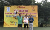 Tạp chí Nhà Đầu tư đoạt giải Nhì Giải Tennis báo Tiền Phong mở rộng lần thứ 6
