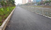 Tuyến đường đi bộ dài 4km ven sông Tô Lịch vừa hoàn thành