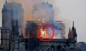 Xôn xao hình ảnh Chúa Jesus xuất hiện trong đám cháy Nhà thờ Đức Bà Paris