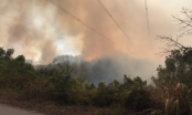 Đoạn tuyến đường dây 500kV bị ảnh hưởng do cháy rừng ở thị xã Hương Thủy đã được an toàn