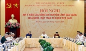 Nguyên Thủ tướng Nguyễn Tấn Dũng cùng nhiều nguyên lãnh đạo dự hội nghị góp ý Chiến lược 10 năm