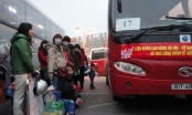 Liên đoàn Lao động Hà Nội hỗ trợ xe đưa 11.600 công nhân nghèo về quê ăn Tết