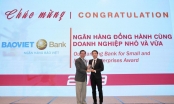 BaoVietBank nhận giải thưởng ngân hàng đồng hành cùng doanh nghiệp nhỏ và vừa năm 2019