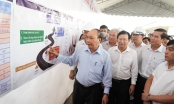 Thủ tướng kiểm tra tiến độ tuyến cao tốc Trung Lương - Mỹ Thuận