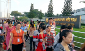 Công ty PouYuen Việt Nam chỉ bố trí 70% công nhân đi làm trở lại sau 2 ngày tạm ngưng hoạt động