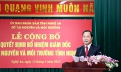 Ông Hoàng Quốc Việt làm Giám đốc Sở Tài nguyên và Môi trường Nghệ An