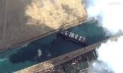Tàu chở hàng Ever Given mắc kẹt tại kênh đào Suez và 9,6 tỷ USD hàng hóa bị 'giam giữ' mỗi ngày