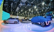 Loạt xe điện mới của VinFast lần đầu lộ diện tại sân khấu của CES 2022