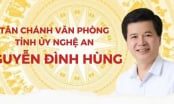 Chân dung tân Chánh Văn phòng Tỉnh ủy Nghệ An Nguyễn Đình Hùng