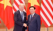 Chủ tịch Quốc hội Vương Đình Huệ hội kiến Tổng thống Hoa Kỳ Joe Biden