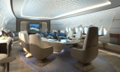 Bên trong chiếc máy bay tư nhân hai động cơ lớn nhất thế giới có nội thất hoàng gia xa xỉ