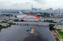 Cầu sắt Bình Lợi bắc qua sông Sài Gòn thông xe đầu tháng 9