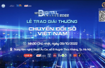 Ngày 9/10, trao Giải thưởng Chuyển đổi số Việt Nam – Vietnam Digital Awards năm 2022