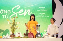 GFDI đồng hành cùng 'Ngày hội Sen Huế 2023' và trưng bày sản phẩm chén dĩa lá sen Seneco