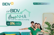 Vay mua nhà lãi suất từ 5%/năm tại BIDV
