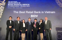 BIDV đoạt giải 'Ngân hàng bán lẻ tốt nhất Việt Nam' của The Asian Banker