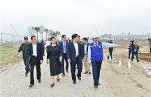 Chủ tịch Nguyễn Đức Chung thị sát nhà máy nước hiện đại nhất Thủ đô