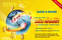 Nam A Bank miễn phí dịch vụ Chuyển tiền quốc tế