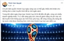 Thực hư việc VinGroup tài trợ 115 tỉ để VTV mua bản quyền World Cup