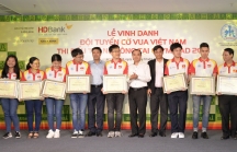 Nam A Bank thưởng 20.000 USD cho đội tuyển Cờ vua Việt Nam tại Olympiad 2018