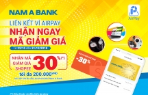 Nhận ngay mã giảm giá 30% trên Shopee khi liên kết tài khoản Nam A Bank với ví Airpay