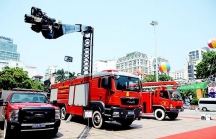 81 xe chữa cháy ‘khủng’ được Bộ Công an nhập từ Hàn Quốc